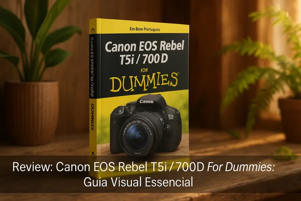 Canon EOS Rebel T5i/700D For Dummies: Guia Visual Essencial