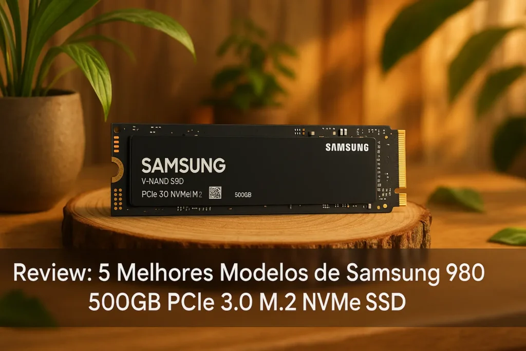 5 Melhores Modelos de Samsung 980 500gb pcie 3.0 m.2 nvme SSD
