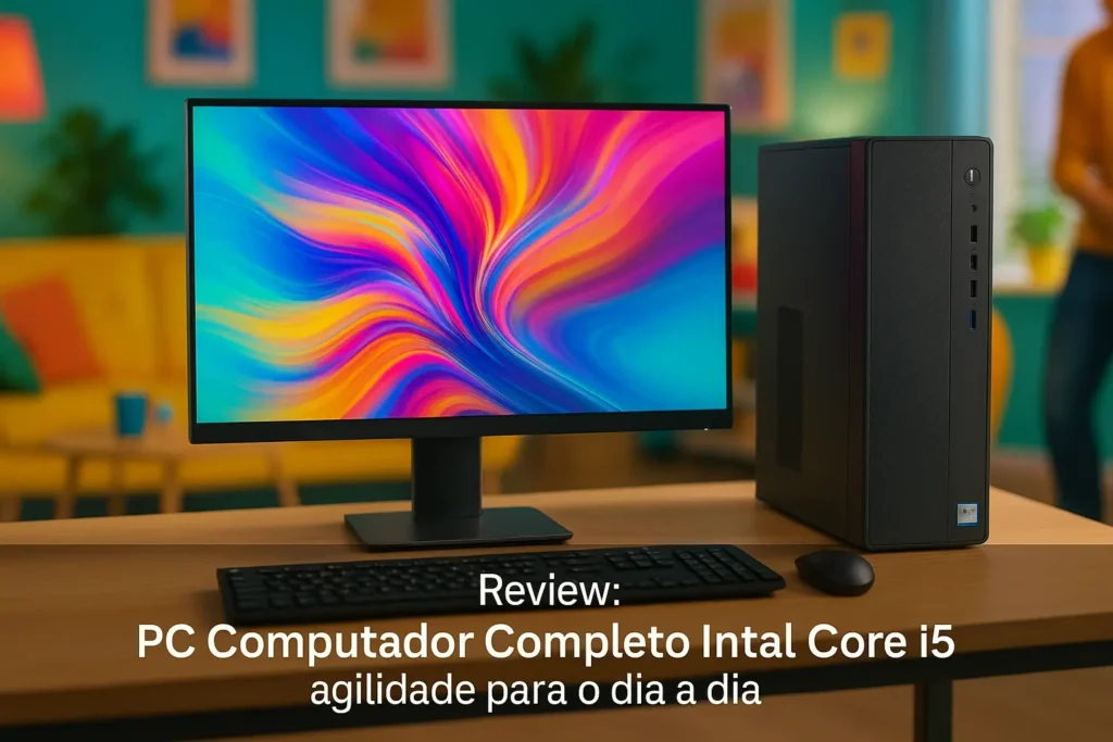 Pc Computador Completo Intel Core i5: agilidade para o dia a dia