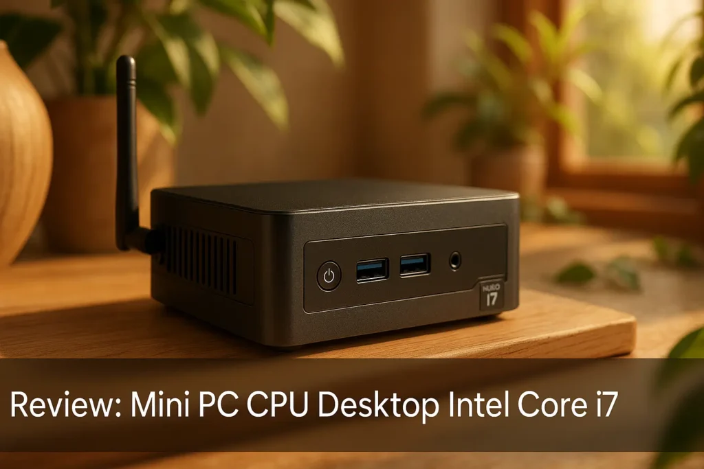 Mini Pc Cpu Desktop Intel Core I7: potência compacta com Wi-Fi