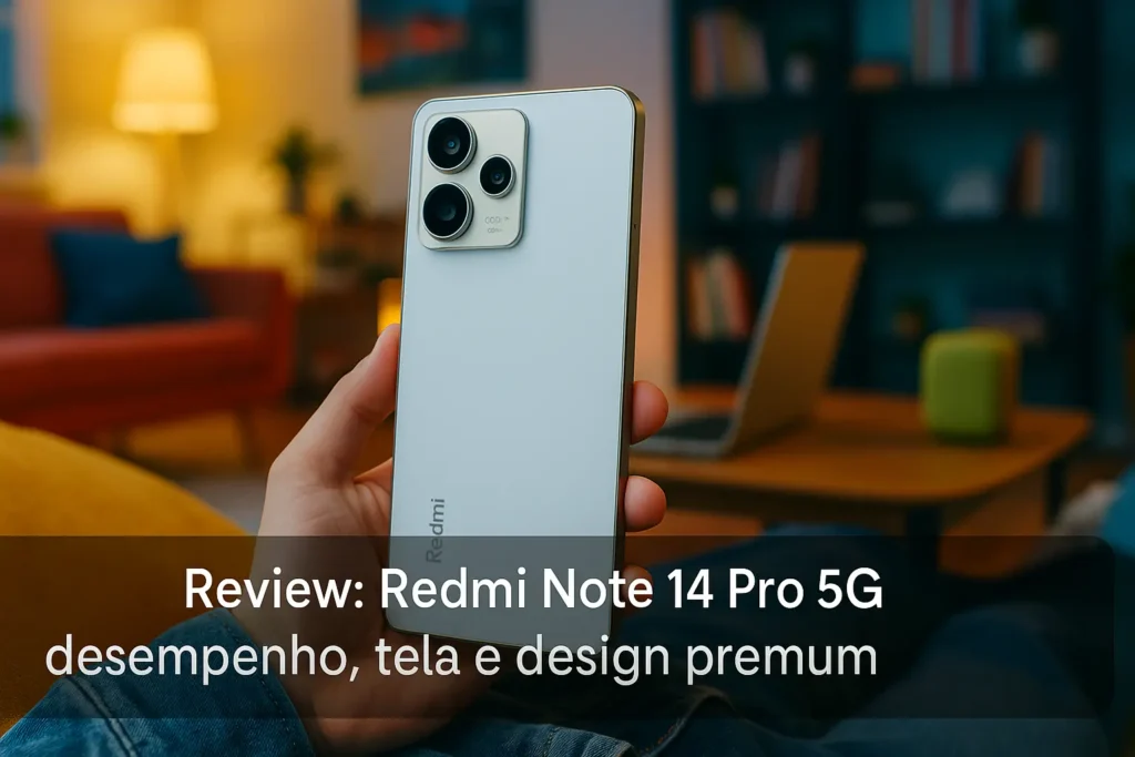 Redmi Note 14 Pro 5G: desempenho, tela e design premium