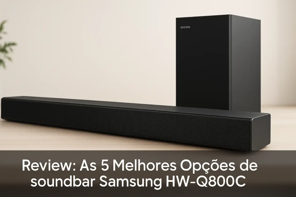 As 5 Melhores Opções de  soundbar Samsung hw-q800c