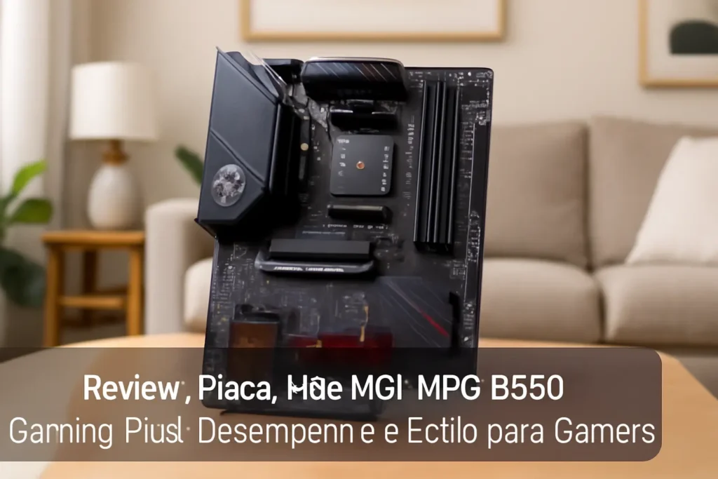 Placa Mãe MSI MPG AMD B550 Gaming Plus: Desempenho e Estilo para Gamers