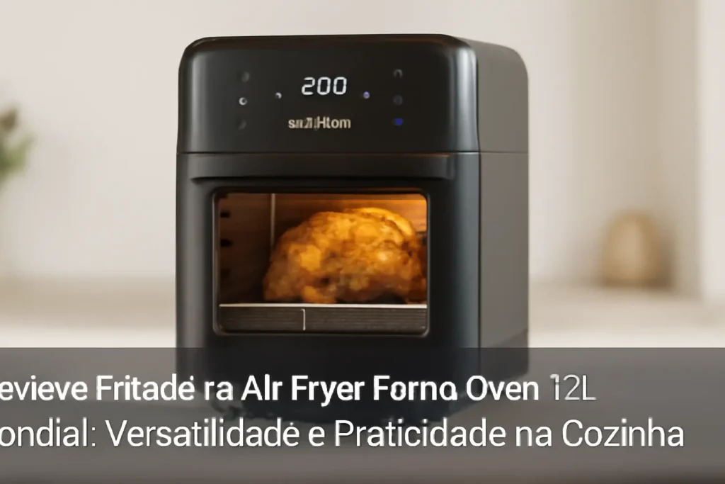 Fritadeira Air Fryer Forno Oven 12L Mondial: Versatilidade e Praticidade na Cozinha