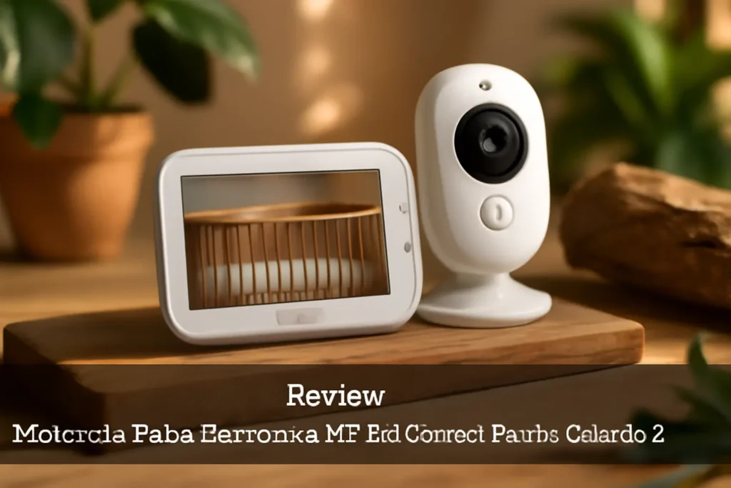 Motorola Babá Eletrônica Pip1510 Connect Monitor Colorido 5"