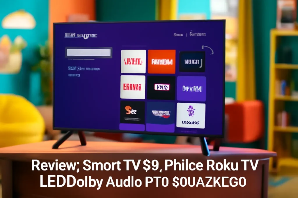 Smart TV 50” Philco Roku TV LED Dolby Audio PTV50VA4REGB: Qualidade de Imagem e Som de Alta Performance