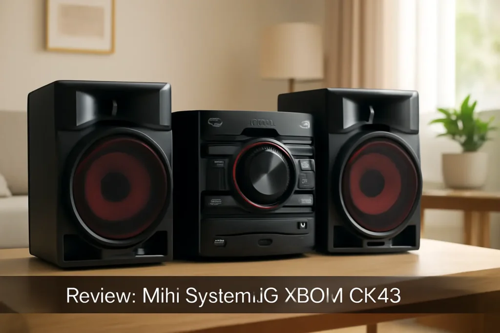 Mini System LG XBOOM CK43N: Potência e Conectividade Bluetooth