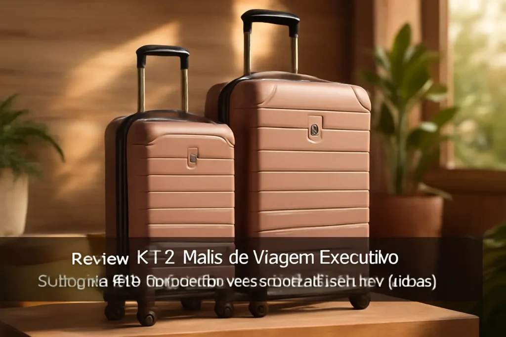 Kit 2 Malas de Viagem Executivo Swissport ABS Resistente Cadeado Giratória 360° (Rose)