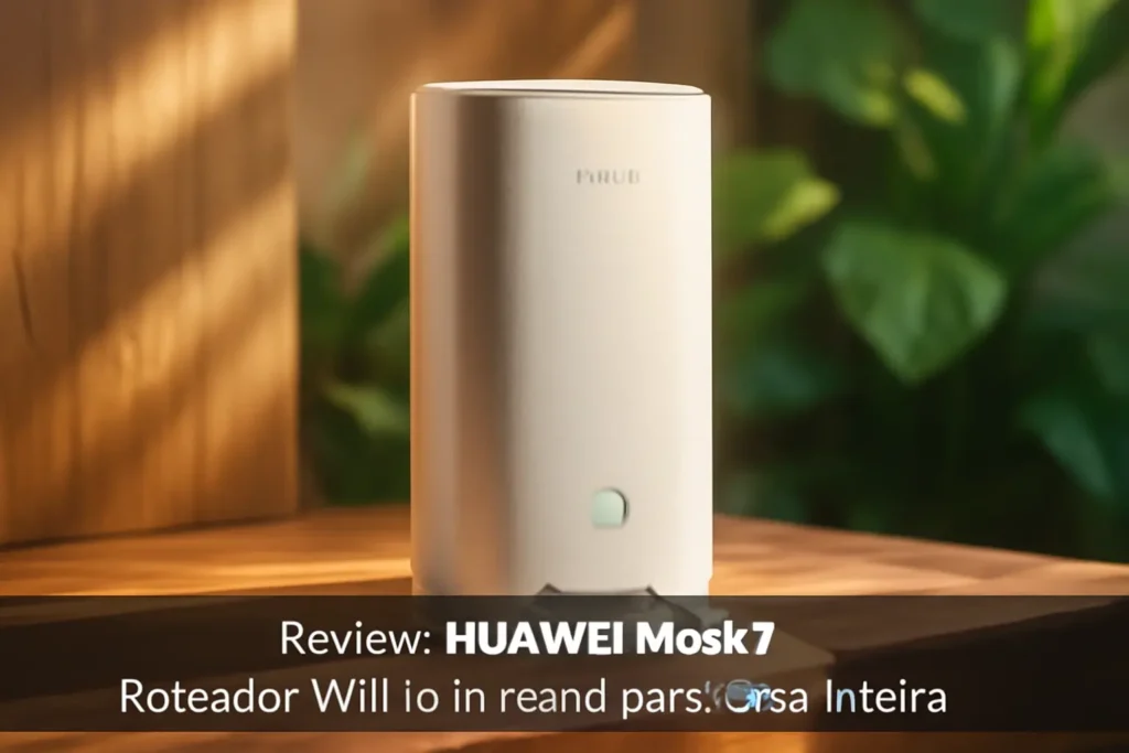 HUAWEI Mesh 7: Roteador WiFi 6 Tri-Band para Casa Inteira