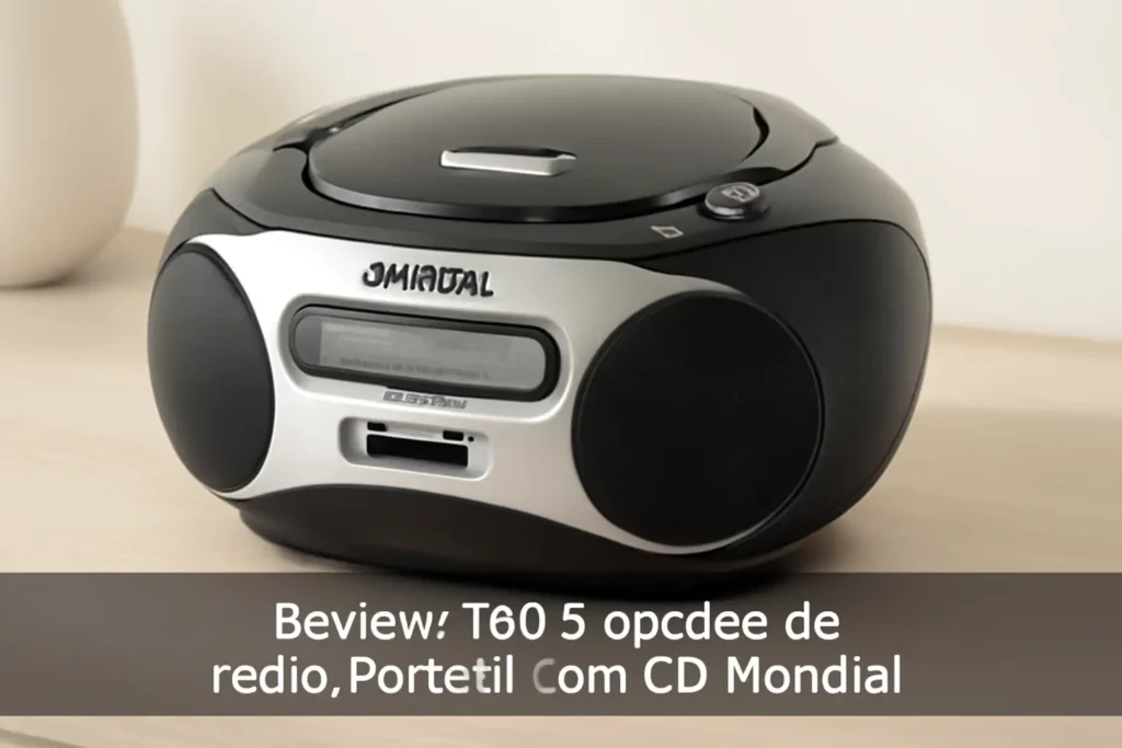 Top 5 Opções de rádio portátil com cd mondial