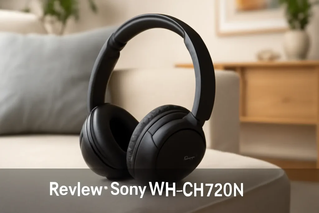Sony WH-CH720N Headset | Cancelamento de Ruído | Preto