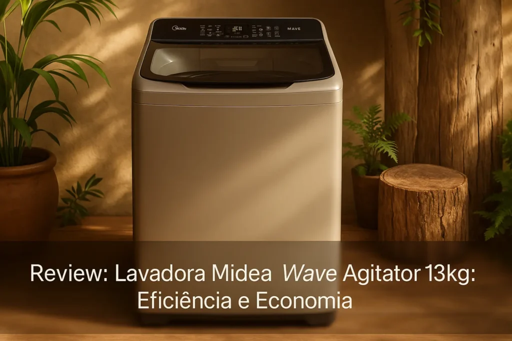 Lavadora Midea Wave Agitator 13kg: Eficiência e Economia