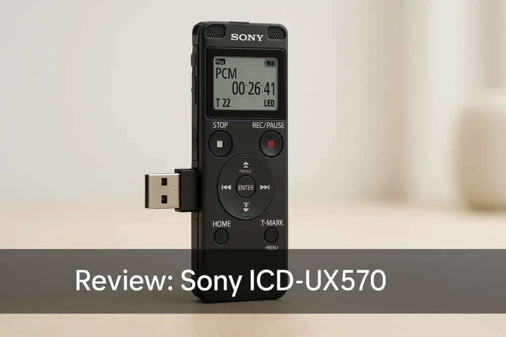 Sony ICD-UX512: Gravador Digital com USB e Alta Clareza