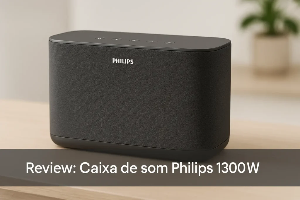 Top Cinco  Caixa de som Philips 1300w