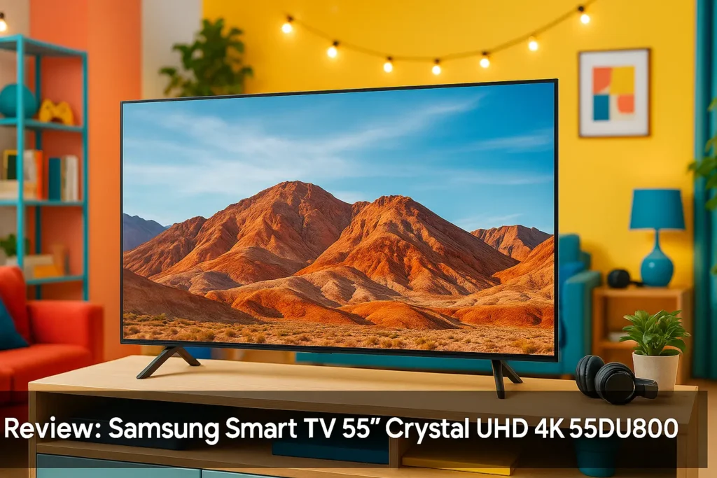 Samsung Smart TV 55" Crystal UHD 4K 55DU8000