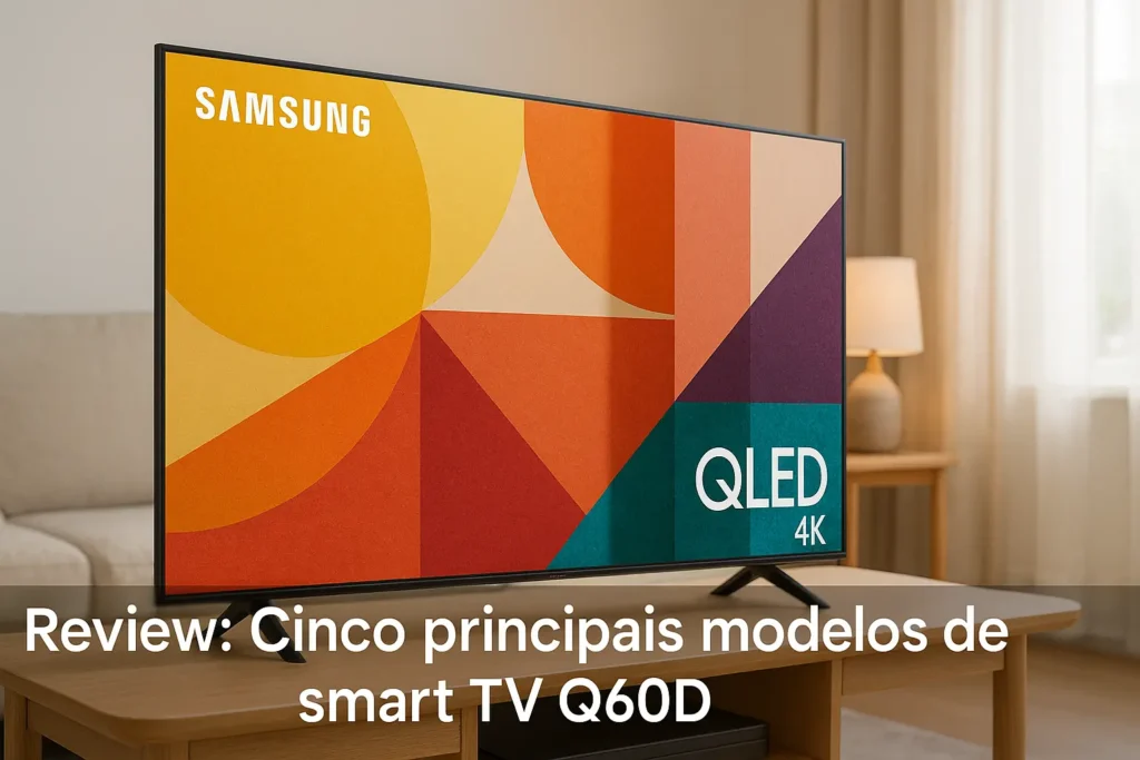 Cinco Principais Modelos de smart tv q60d