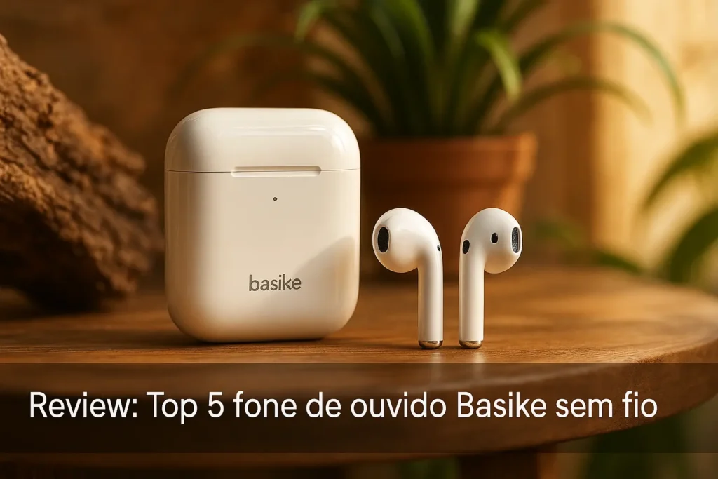 Top 5 fone de ouvido Basike sem fio