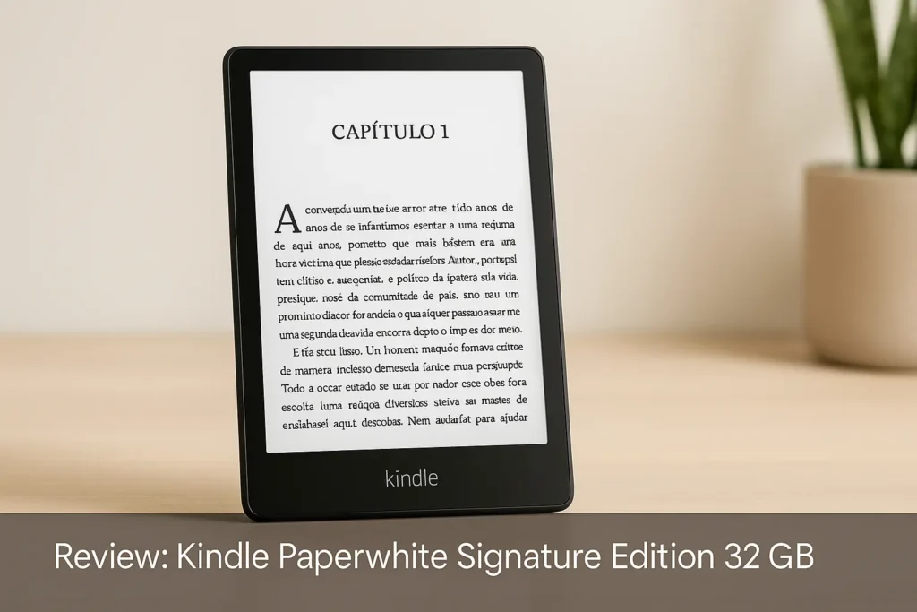 Principais 5 novo kindle paperwhite signature edition 32 gb
