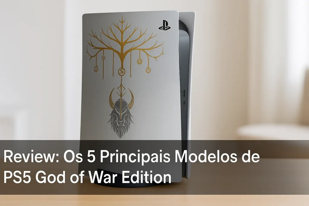 Os 5 Principais Modelos de  PS5 God of War edition