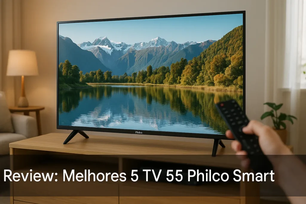 Melhores 5  tv 55 philco smart