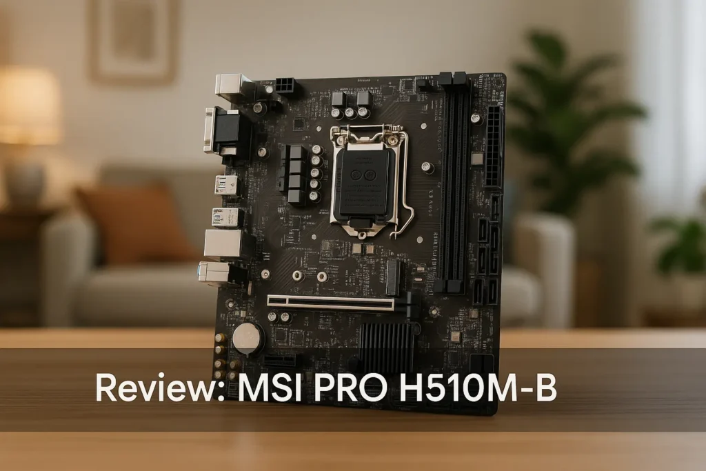 MSI PRO H510M-B: compacta, estável e custo-benefício