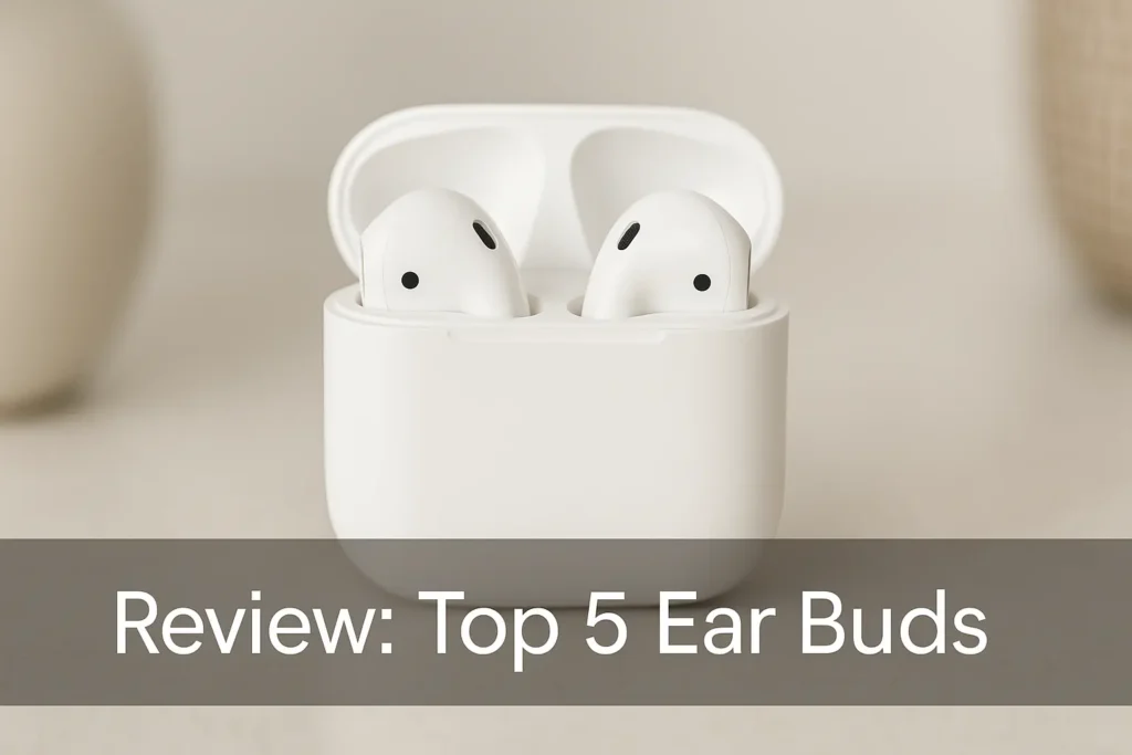 Top 5 ear buds