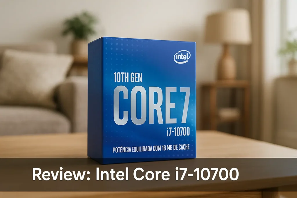 Intel Core i7-10700: potência equilibrada com 16MB de cache