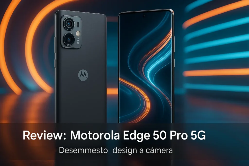 Motorola Edge 50 Pro 5G: desempenho, design e câmera AI