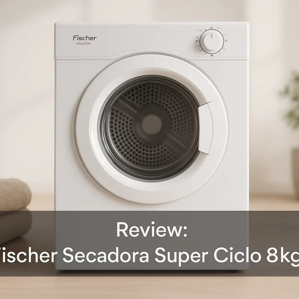 Fischer Secadora Super Ciclo 8kg: segurança e eficiência