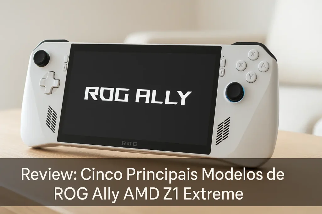 Cinco Principais Modelos de  Rog ally amd z1 extreme