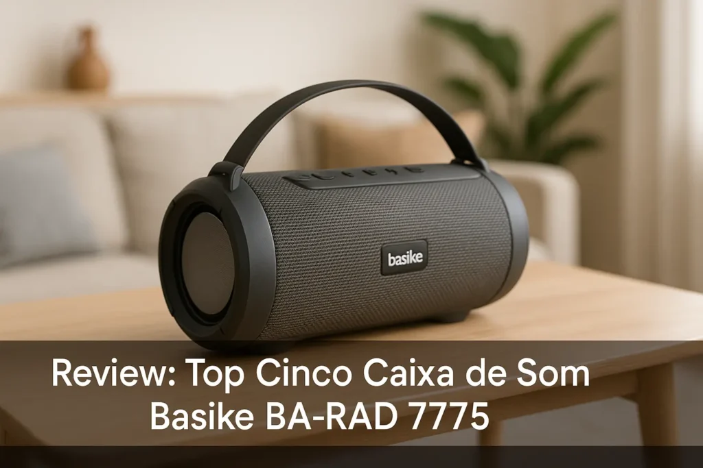 Top Cinco caixa de som Basike ba-rad 7775