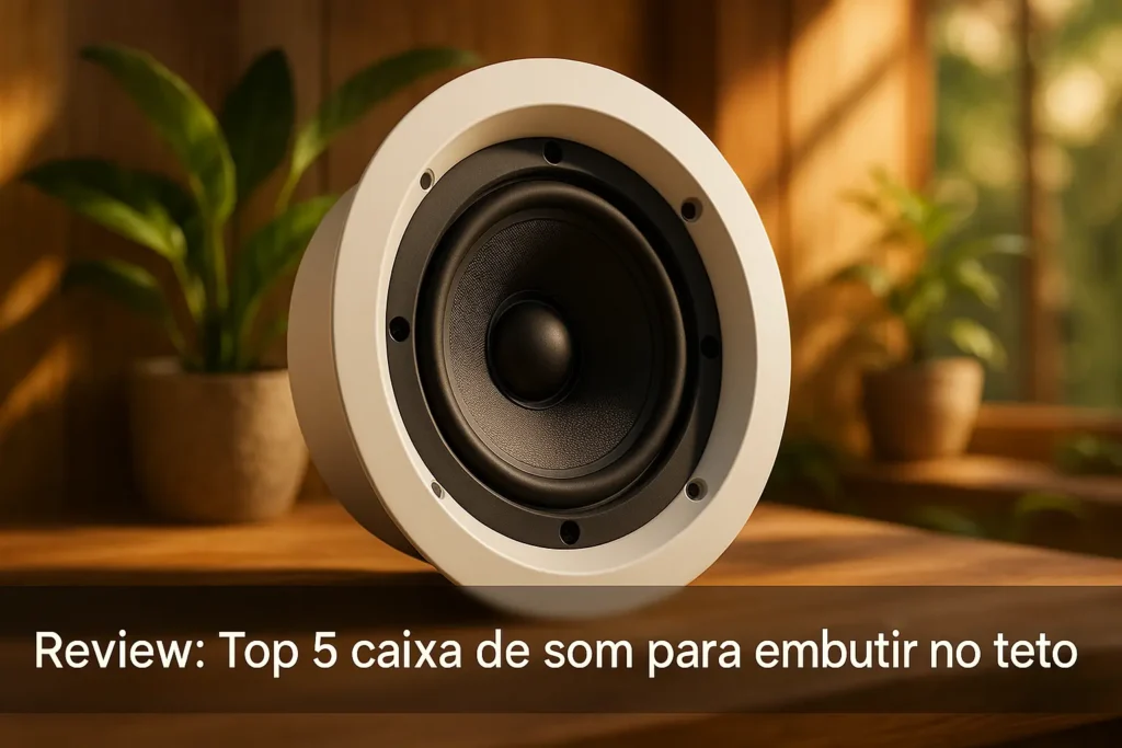 Top 5  caixa de som para embutir no teto