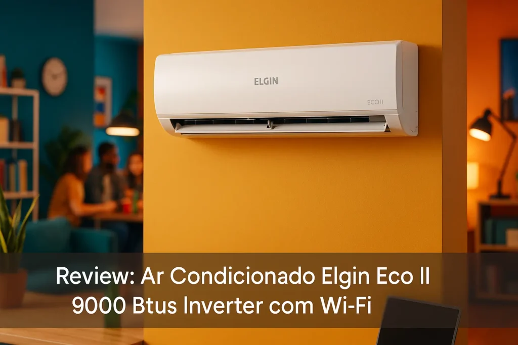 Ar Condicionado Elgin Eco II 9000 Btus Inverter com Wi-Fi