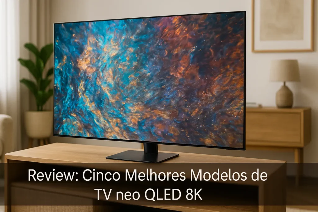 Cinco Melhores Modelos de TV neo qled 8k