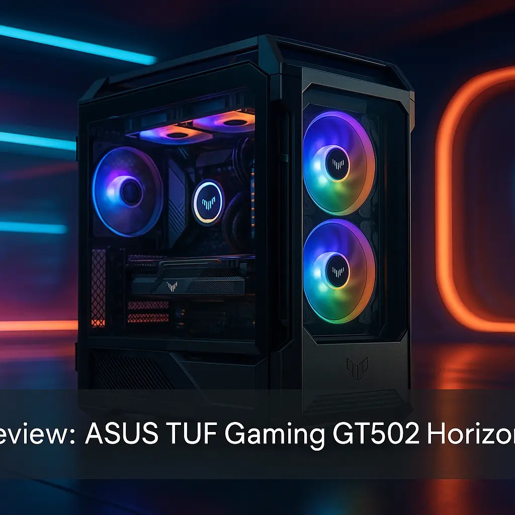ASUS TUF Gaming GT502 Horizon: potência e design em um só gabinete