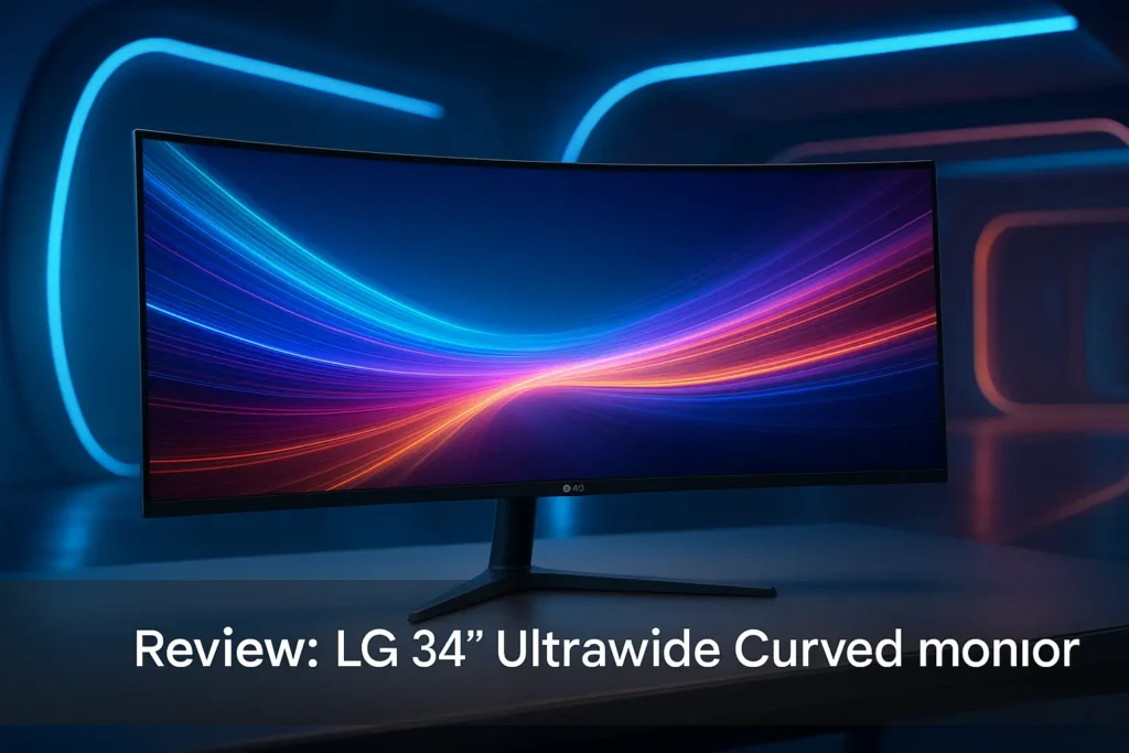 Top Cinco  LG 34 ultrawide curved monitor