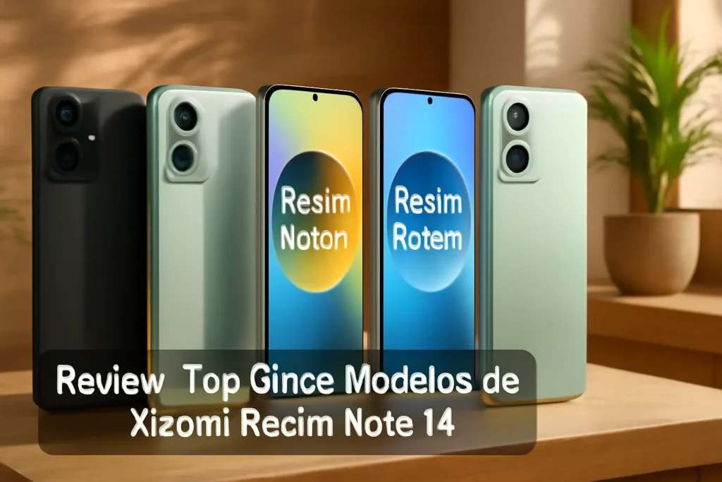 Top Cinco Modelos de xiomi Redmi note 14
