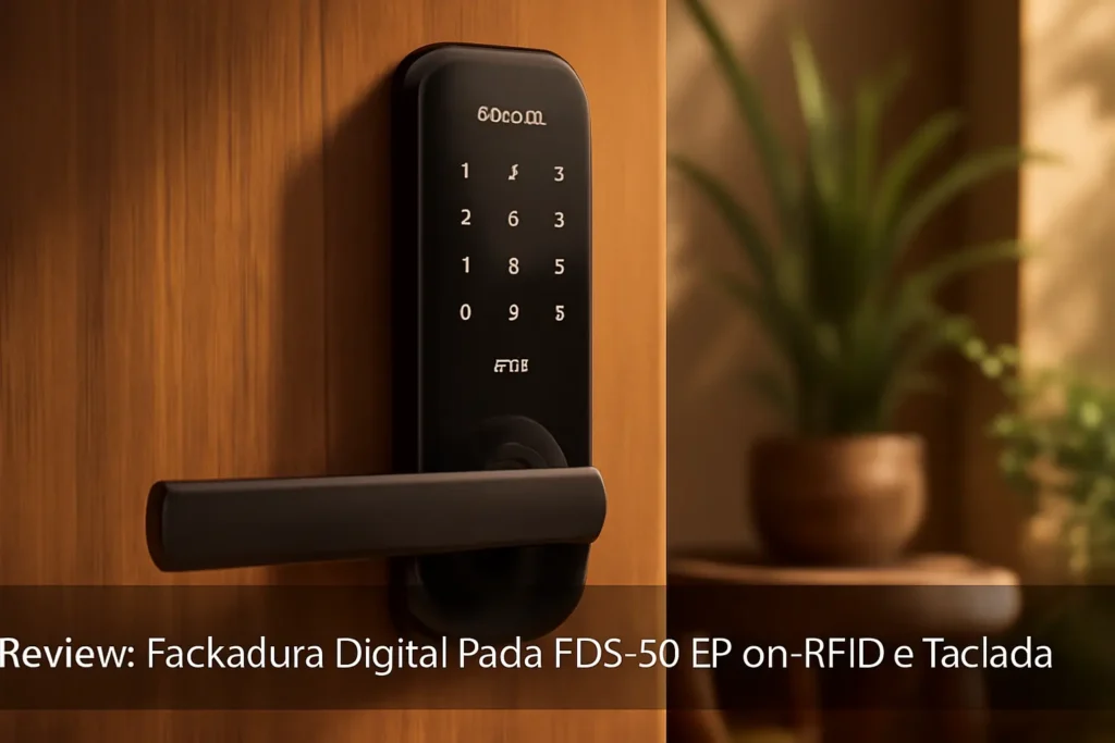 Fechadura Digital Pado FDS-50 EP com RFID e Teclado
