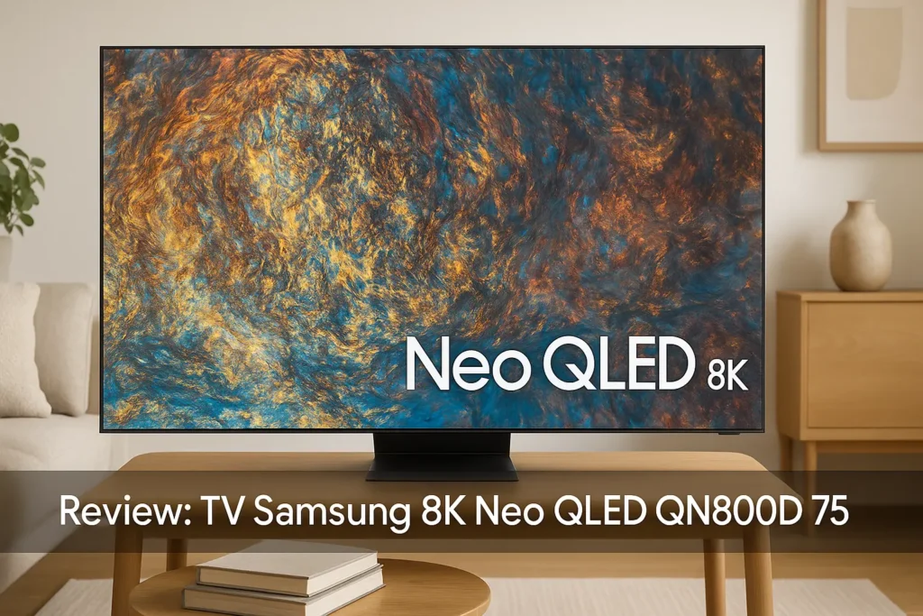 Cinco Melhores Modelos de TV Samsung 8k neo qled qn800d 75