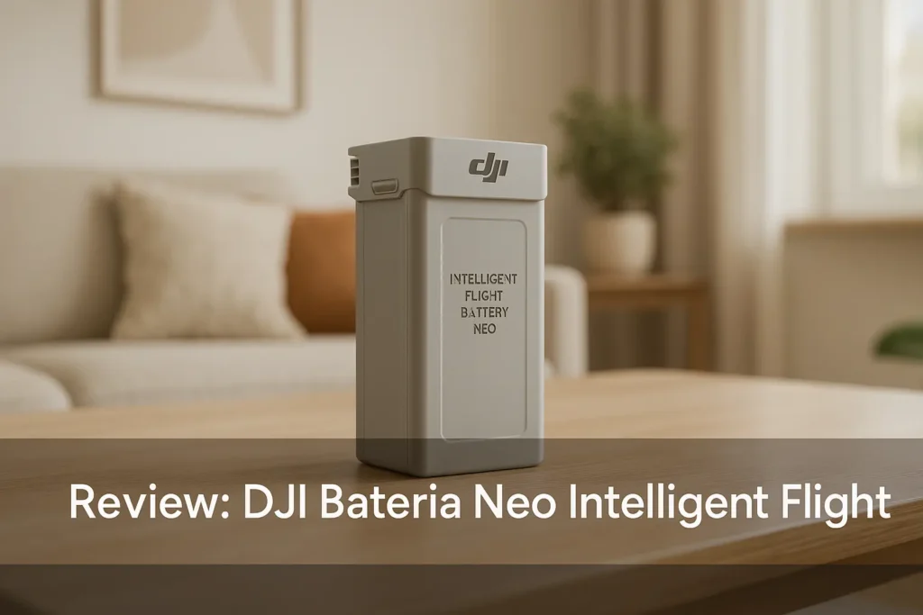DJI Bateria Neo Intelligent Flight: Mais tempo no ar com leveza e eficiência