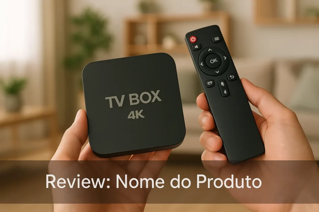 Principais 5 aparelho TV box 4k