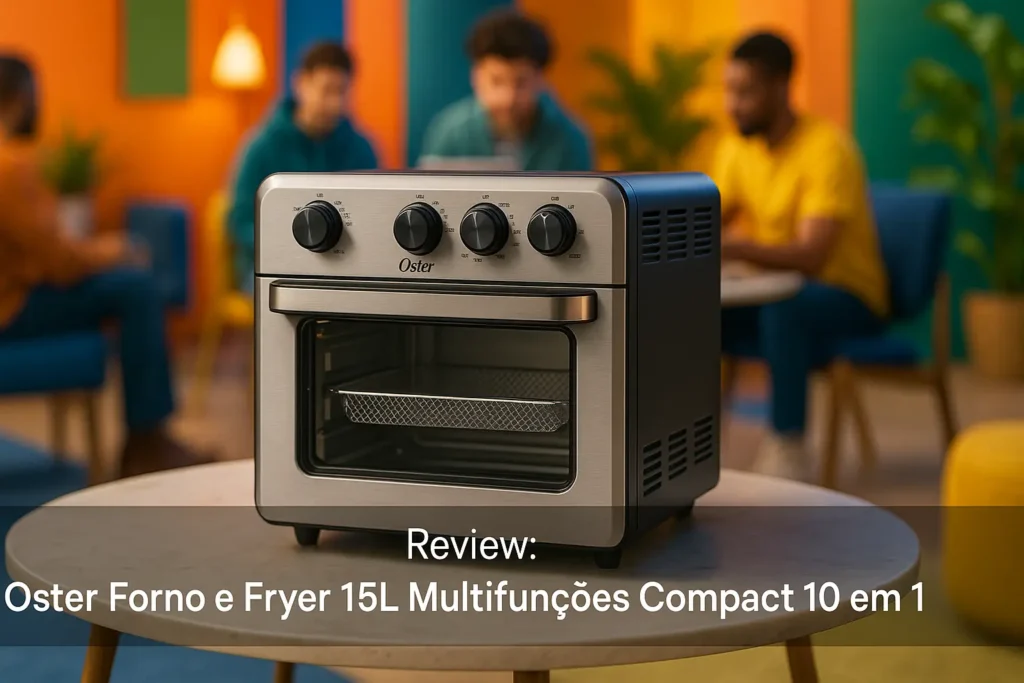 Oster Forno e Fryer 15L Multifunções Compact 10 em 1