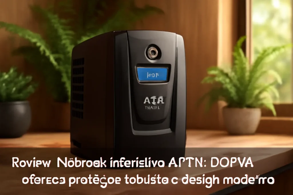 Nobreak Interativo ATTIV 1200VA oferece proteção robusta e design moderno