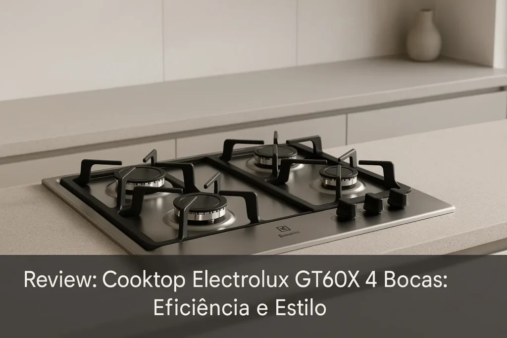 Cooktop Electrolux GT60X 4 Bocas Inox: Eficiência e Estilo