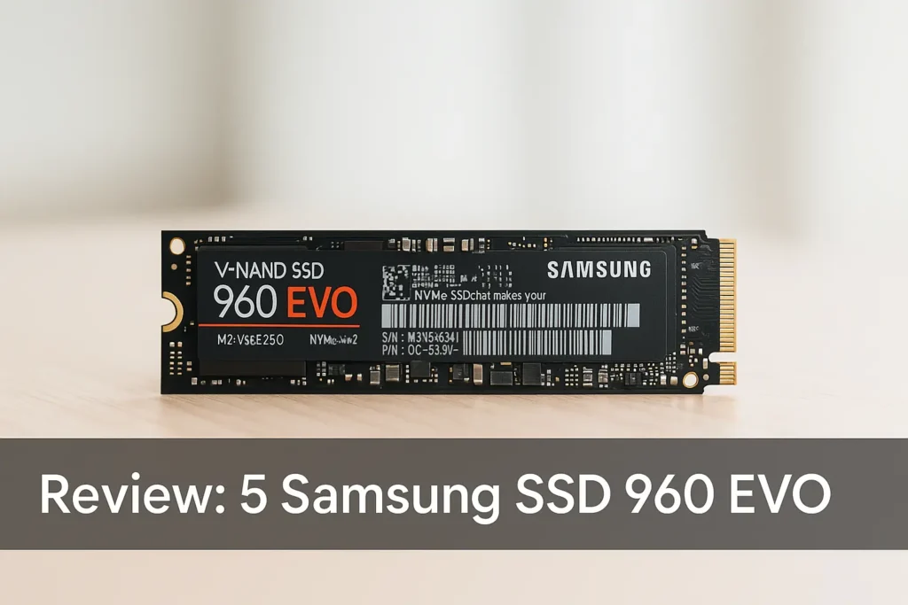 Melhores 5 Samsung SSD 960 EVO