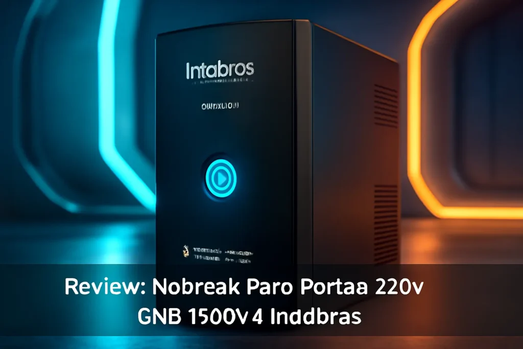 Nobreak Para Portão 220V GNB 1500VA Intelbras: Potência e Proteção para Seu Portão Eletrônico