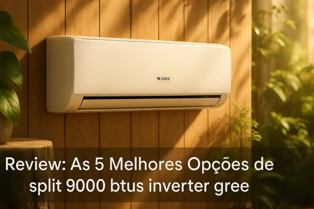 As 5 Melhores Opções de split 9000 btus inverter gree