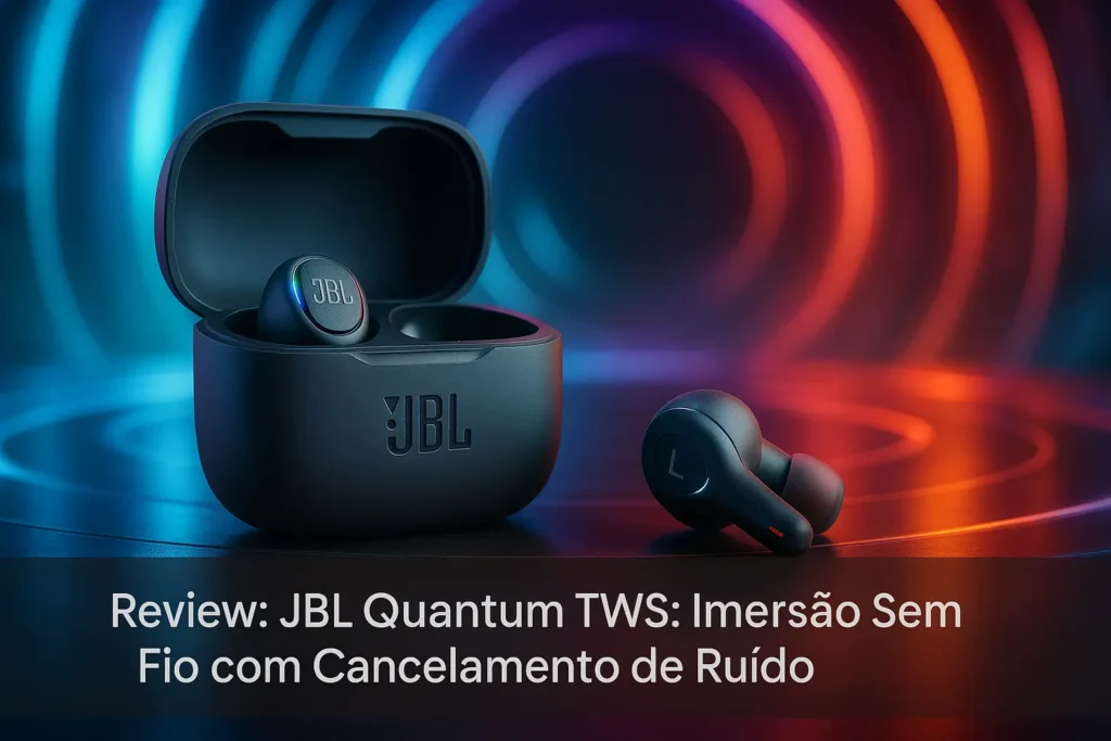 JBL Quantum TWS: Imersão Sem Fio com Cancelamento de Ruído