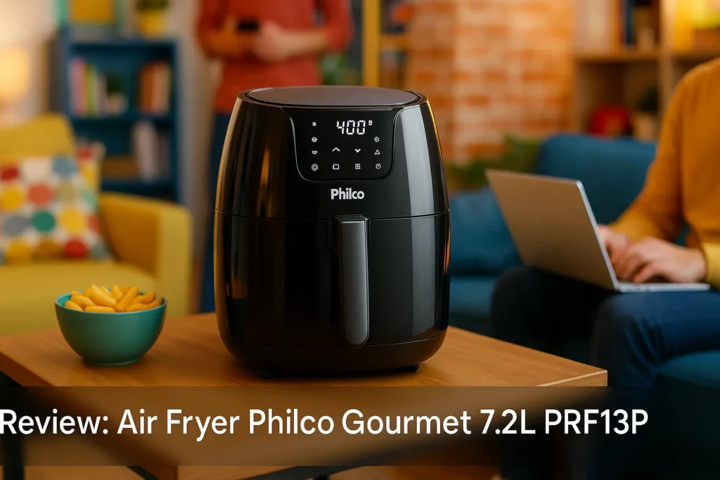 Air Fryer Philco Gourmet 7.2L PRF13P: Potência e Versatilidade na Cozinha