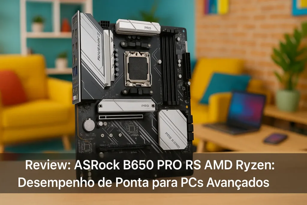ASRock B650 PRO RS AMD Ryzen: Desempenho de Ponta para PCs Avançados